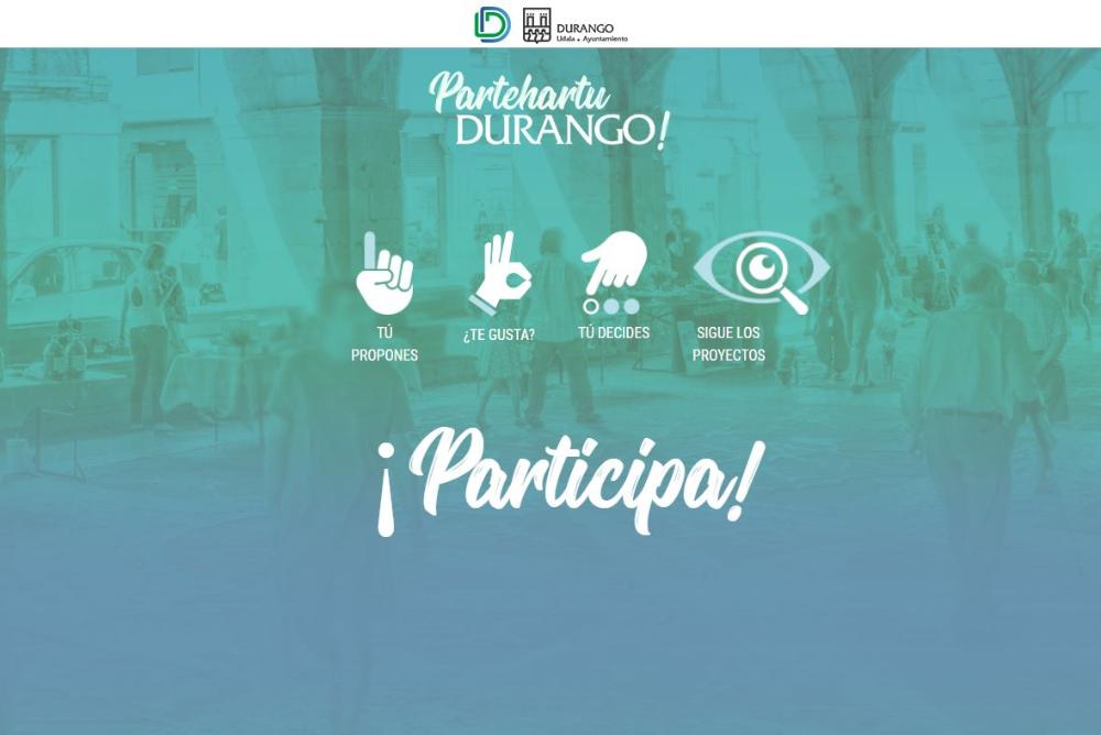 Imagen Durango pondrá en marcha los Presupuestos participativos a partir del lunes